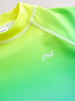 Next - Rash Gilet (1.5-16ans) Jaune/Bleu Hot