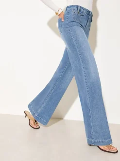 Friends Like These Jean bleu moyen - Jean Ample habillé Discount