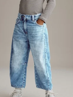 Next Jean bleu moyen - Jean Barrel Volume (3-16ans)