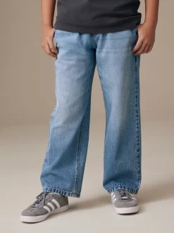 Next Jean bleu moyen - Jean en denim à enfiler (3-16ans) Discount