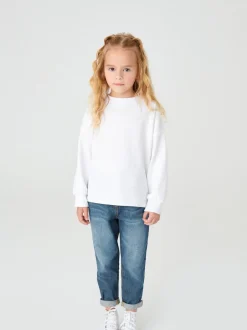 Next Jean bleu moyen - Jean mom 100 % coton (3-16ans) New