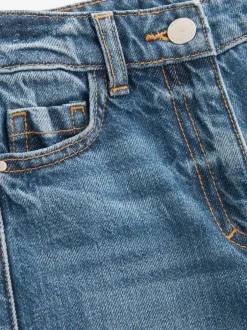 Next Jean bleu moyen - Jean mom 100 % coton (3-16ans) New