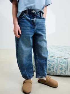 Next - Jeans Barrel (3-16ans) Jean bleu moyen Online