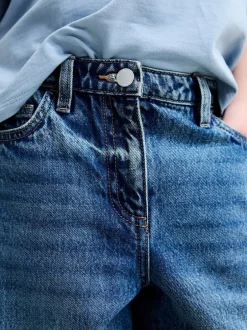 Next - Jeans Barrel (3-16ans) Jean bleu moyen Online