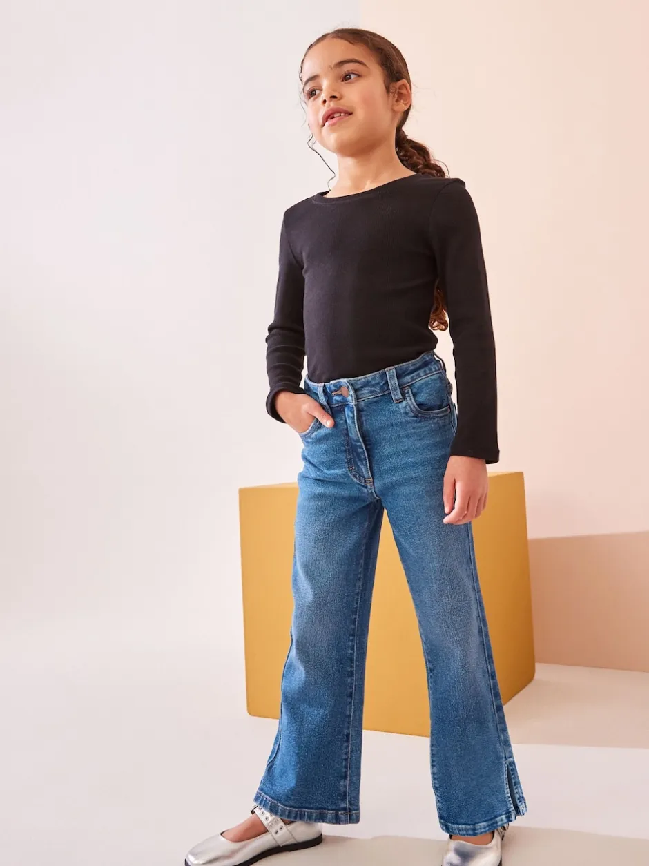Next Jean bleu moyen - Jeans évasés (3-16ans) Sale