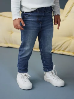 Next Jean bleu moyen - Jeggings à taille élastiquée (3mois-7ans) New