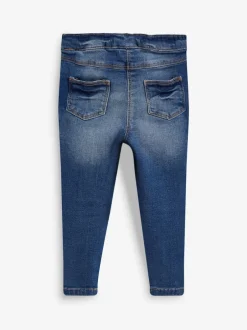 Next Jean bleu moyen - Jeggings à taille élastiquée (3mois-7ans) New