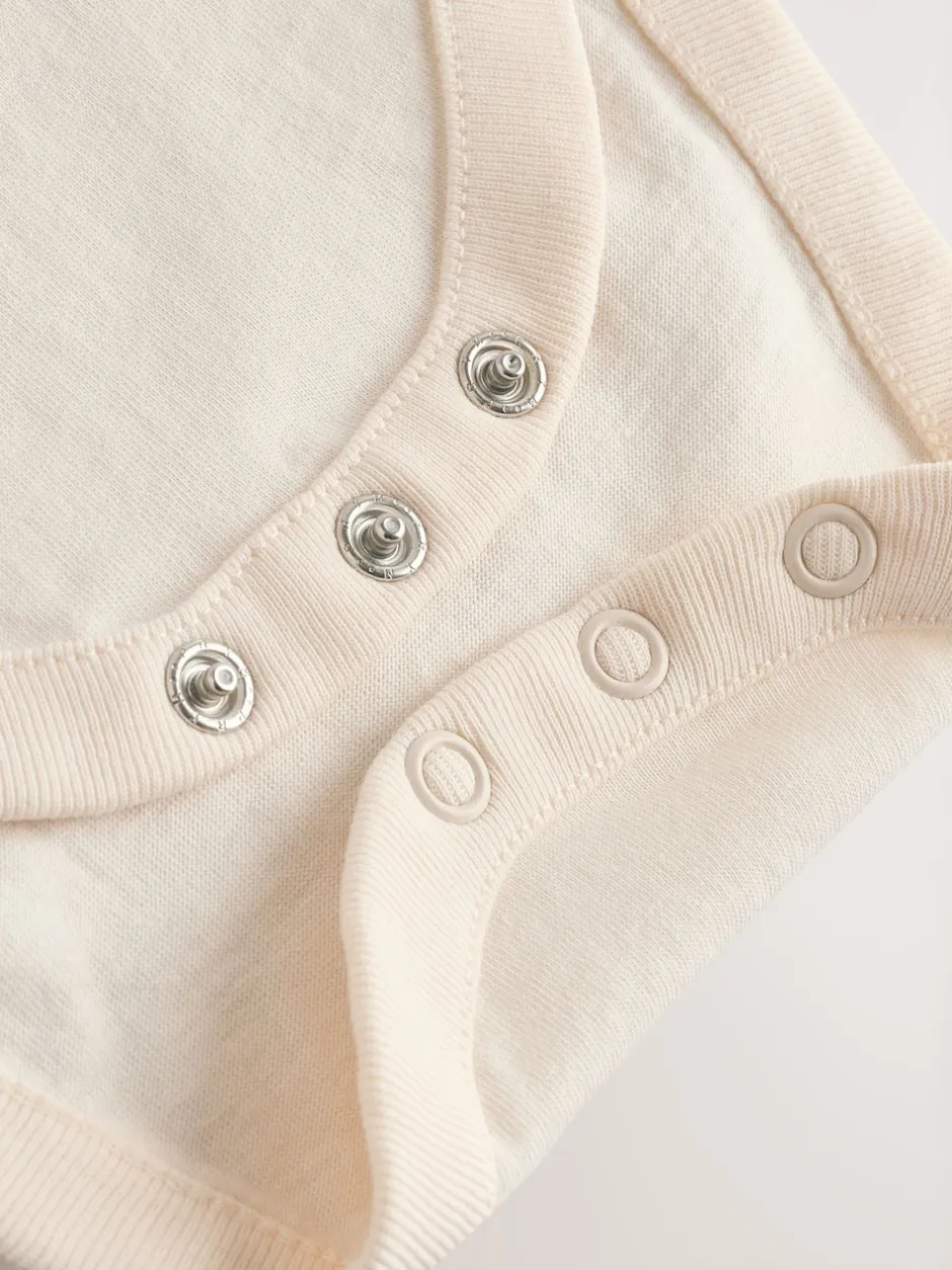 Next Jean brodé bleu - Ensemble body et salopette à manches longues bébé (0mois-2ans) Discount