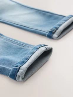 Next Jean délavage moyen - Jeans Pull-On Super Doux Avec Extensible (3mths-7yrs) Discount