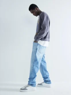 River Island Jean stretch droit Sale