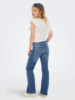 ONLY KIDS Jeans évasés bleu Online