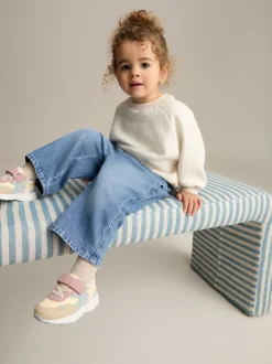 Next Jena bleu - Jeans à jambe large (3mths-7yrs)