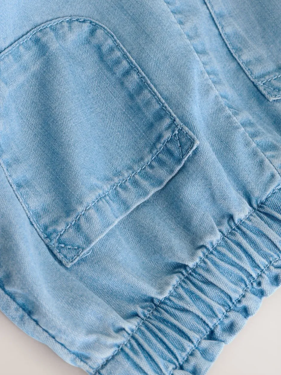 Next Jena bleu - Pantalon bébé en tencel (0mois à2ans) Online