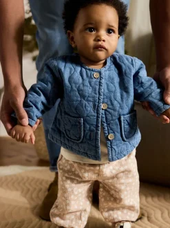 Next Jena bleu - Veste matelassée en jersey pour bébé (0mois à2ans) Best