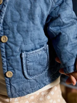 Next Jena bleu - Veste matelassée en jersey pour bébé (0mois à2ans) Best