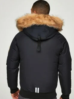 Zavetti Canada Jet Black - Abelli 2 homme 0 Blouson À capuche Sale