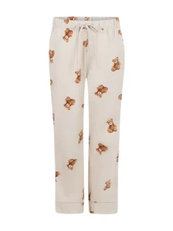 Hunkemoller Jogging gris en flanelle ours droit Online