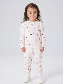 Name It Jogging imprimé cerise Clearance