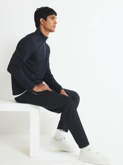 River Island Jogging Coupe ajustée en piqué New