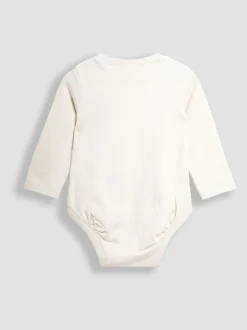 Jojo Maman Bébé Ours imprimé et Appliqué Pocket Bodies 2 Pack Discount