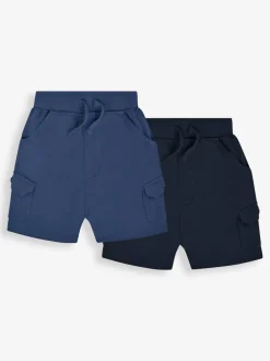 Jojo Maman Bébé Short cargo en jersey 2-Pack New