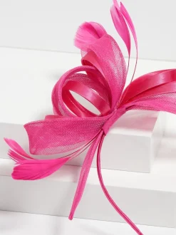 Jon Richard Fushia Medium Fascinator Online