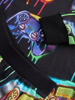 Next Joueur éclairé - Pyjama simple à manches longues (3-16ans) Sale