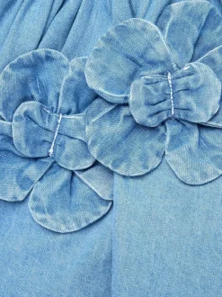 Angel & Rocket Jupe Eden 3D Denim à fleurs Clearance