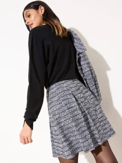 Friends Like These Jupe courte plissée en boucle Clearance