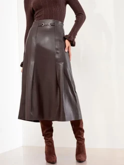 Lipsy Jupe mi-longue plissée Box Online