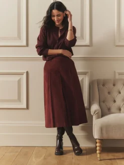 Laura Ashley Jupes Maxi en velours côtelé Clearance