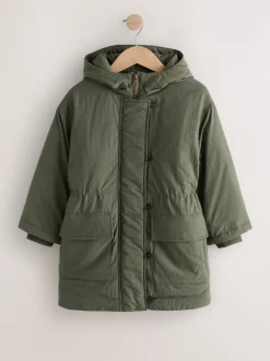 Next kaki - Parka matelassée Résistant à la douche (5-13ans) New