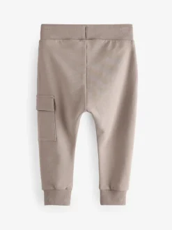 Next Kaki vert/gris/noir - Jogging cargo super skinny, lot de 3 (3mois-7ans) Sale