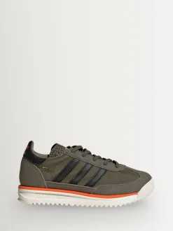 adidas originals Kaki/noir - Baskets SL 72 RS à lacets élastiques Hot