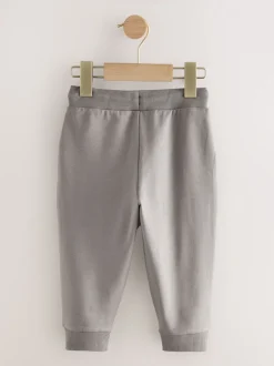 Next Khaki/Gris/Bleu - Lot de 5 joggings (3mois-7ans) Clearance