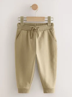 Next Khaki/Gris/Bleu - Lot de 5 joggings (3mois-7ans) Clearance