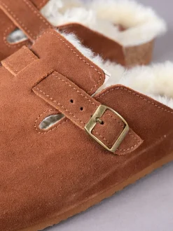 Lakeland Leather Unisexe Sheepskin Sabots Chaussons Clearance