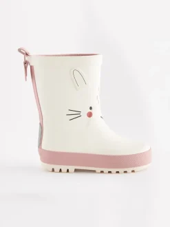 Next Lapin blanc - Bottes de pluie Discount