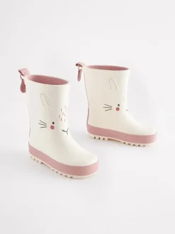 Next Lapin blanc - Bottes de pluie Discount
