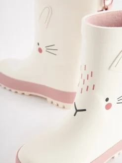Next Lapin blanc - Bottes de pluie Discount
