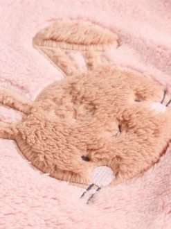 Next Lapin rose - Ensemble de Hauts et Leggings en polaire Bébé 2 pièces (0mois-2ans) Sale