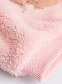 Next Lapin rose - Ensemble de Hauts et Leggings en polaire Bébé 2 pièces (0mois-2ans) Sale