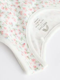 Next Lapin rose - Paquet de bodys pour bébé avec gilet 5 Clearance
