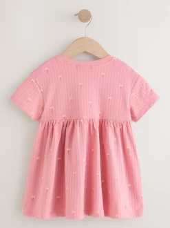 Next Lapin rose - Robe d’été en jersey (3mois à7ans) Outlet