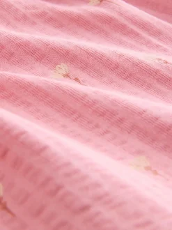 Next Lapin rose - Robe d’été en jersey (3mois à7ans) Outlet