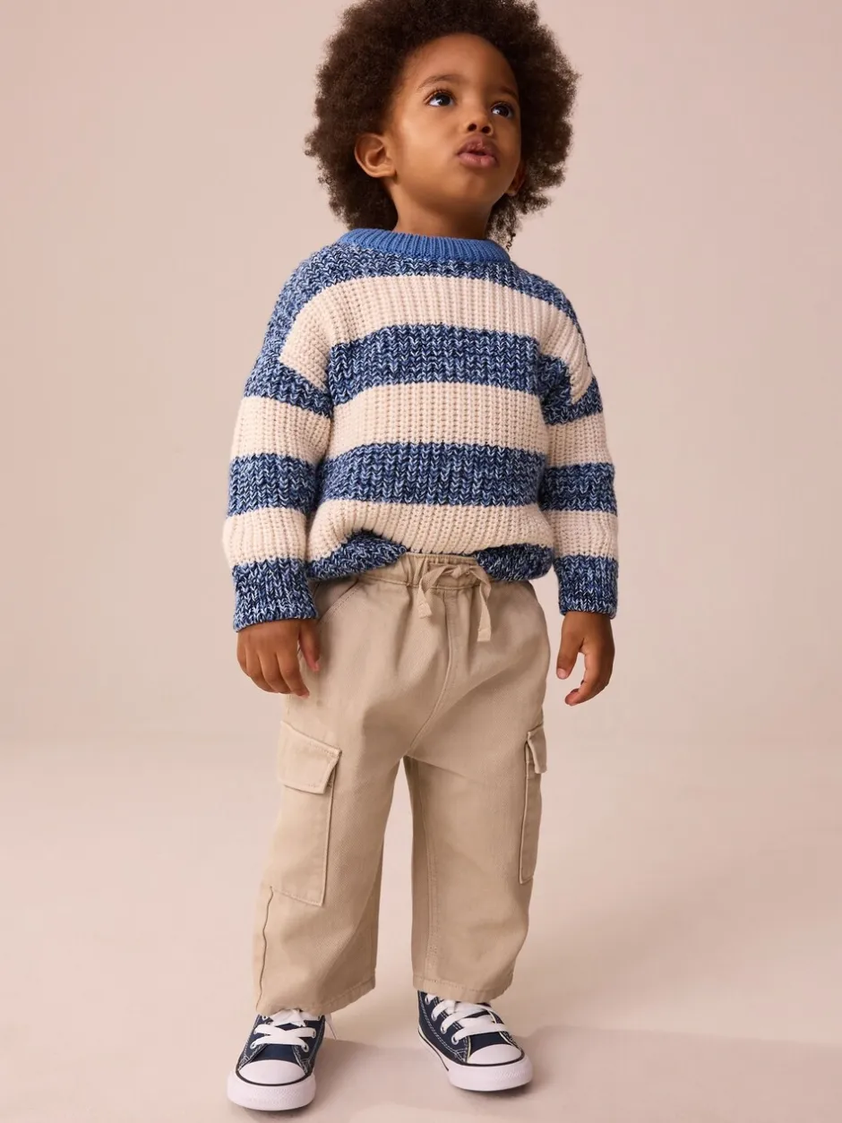 Next Lavé à la pierre - Pantalon cargo ample (3mois-7ans) New