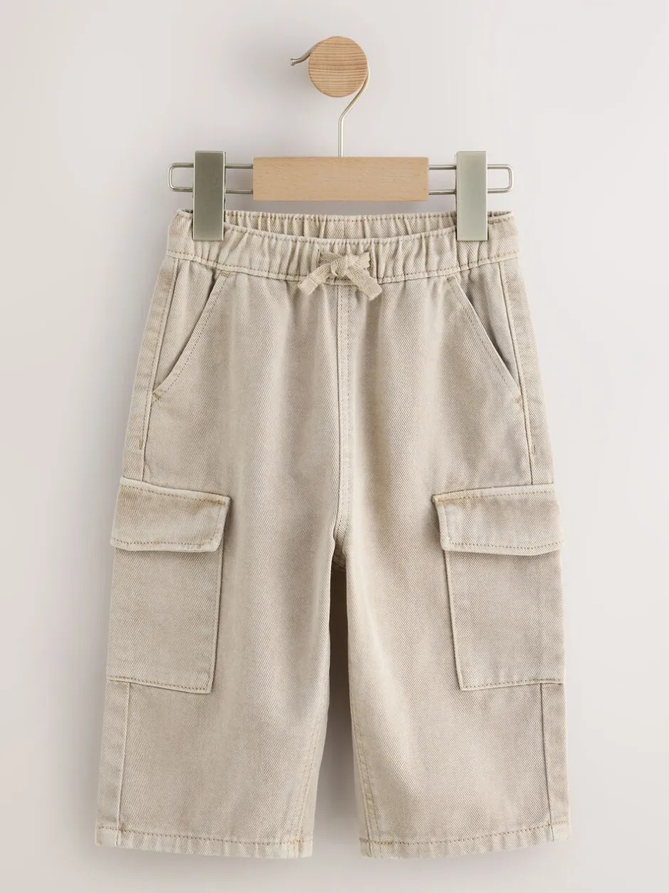 Next Lavé à la pierre - Pantalon cargo ample (3mois-7ans) New