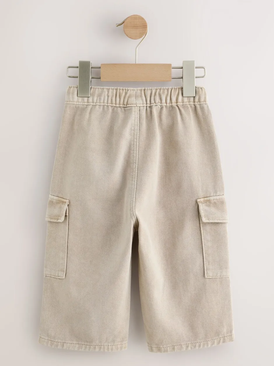 Next Lavé à la pierre - Pantalon cargo ample (3mois-7ans) New
