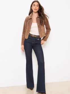 Lipsy Lave-linge bleu foncé - Jean Glam évasé Outlet