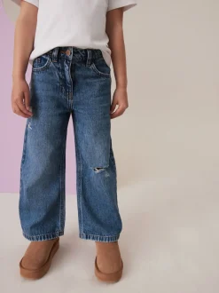 Next - Jeans à jambe large (3-16ans) Lave-vaisselle foncé Online